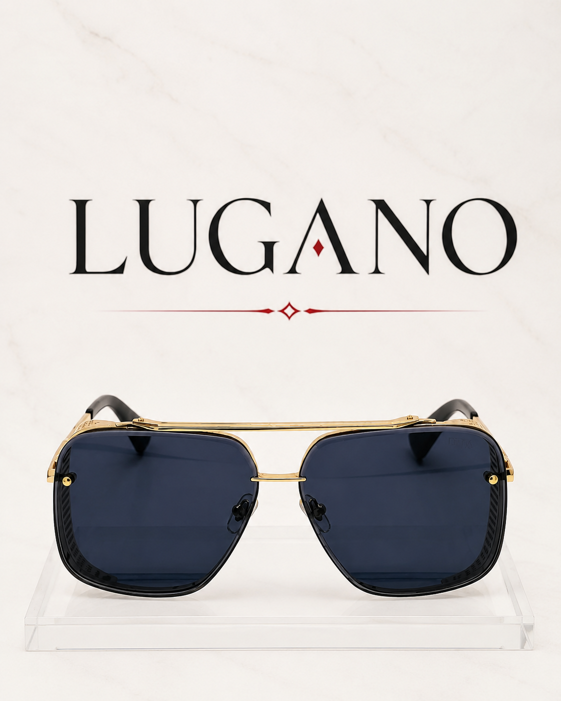Gafas de sol estilo aviador con doble puente - Variante 1S60E