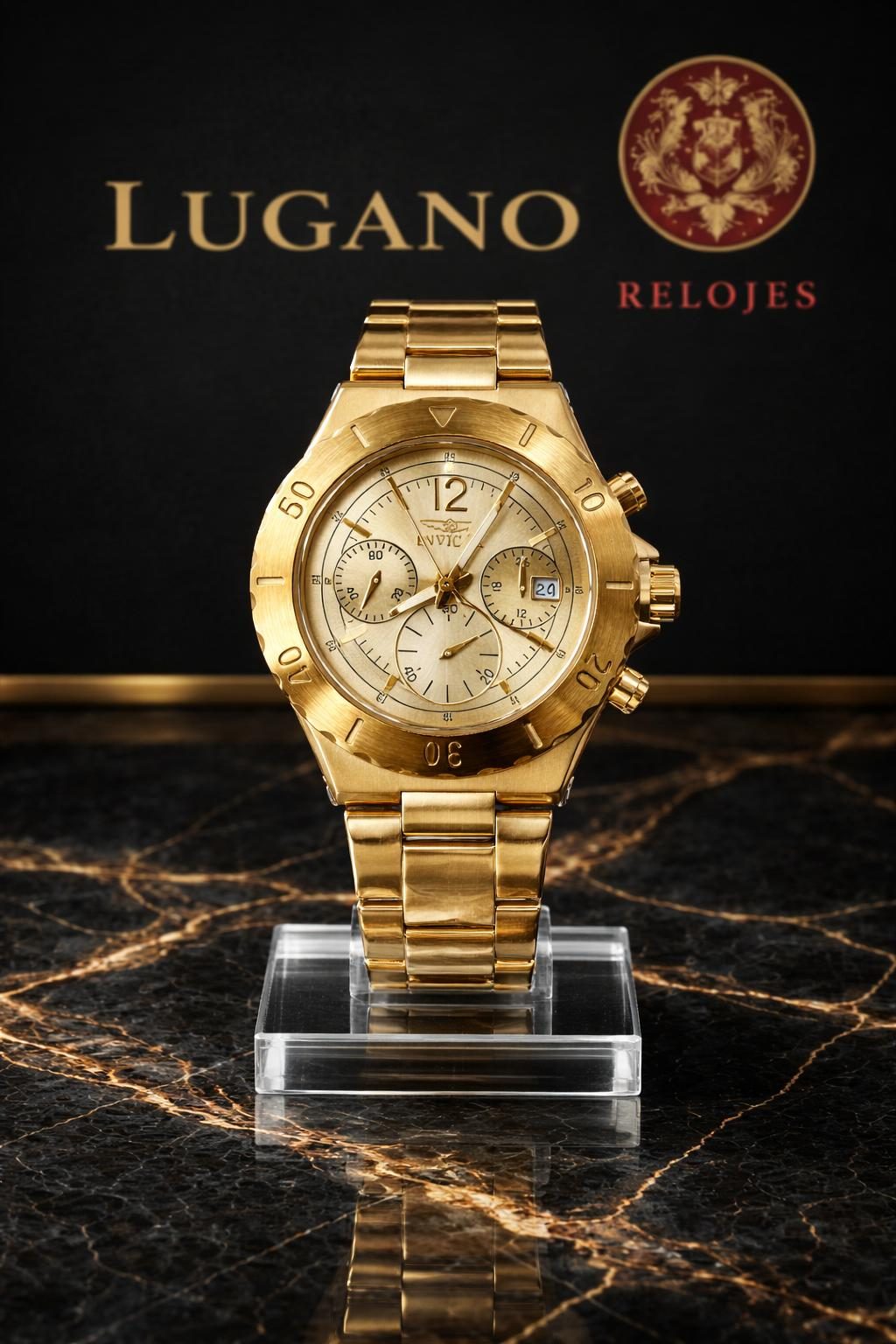 Reloj Invicta Analógico Bimetálico para Dama - Dorado · Elegante