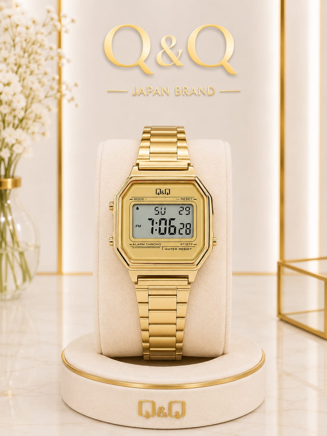 Reloj digital casual con pulso metálico - Variante JXR7C