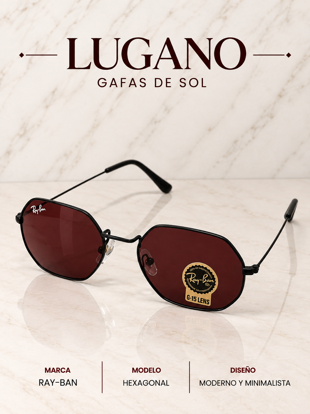Gafas de sol Ray-Ban Hexagonal - Variante 11PLL