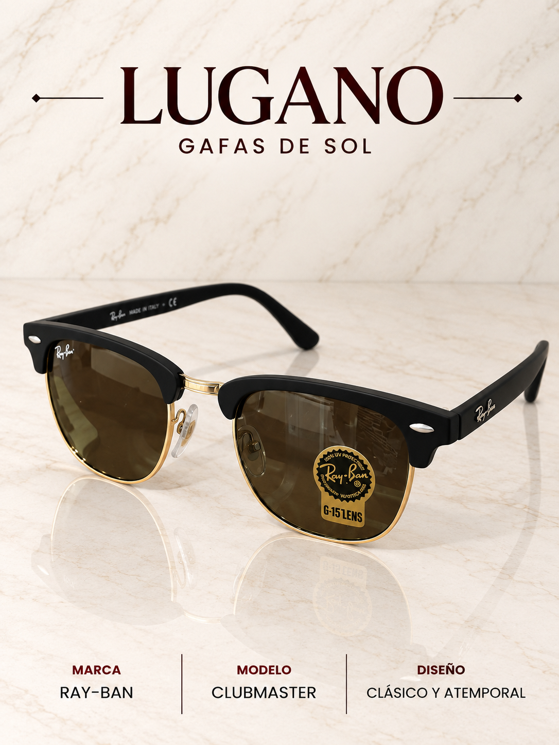 Ray-Ban Clubmaster - Variante X5J3Z