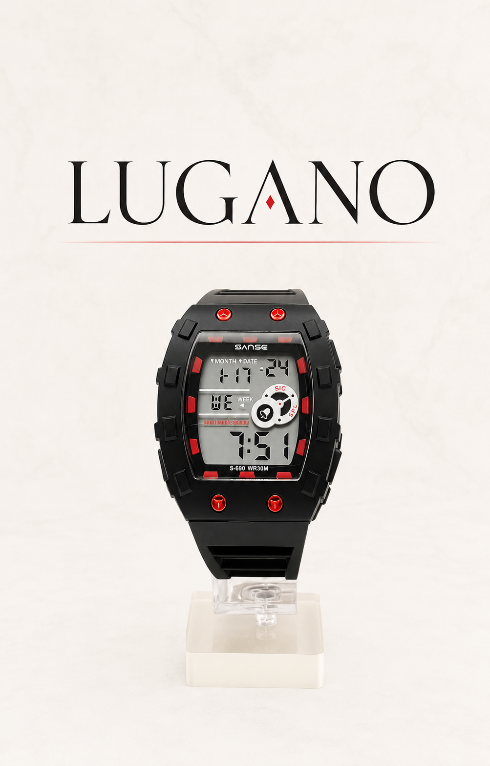 Reloj Digital Deportivo SANSE S-690 - Variante 18C2Q