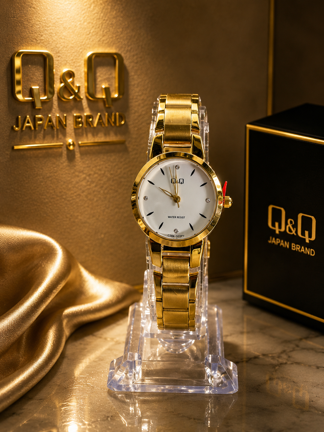 Reloj de pulsera elegante con brazalete metálico - Variante B8M56