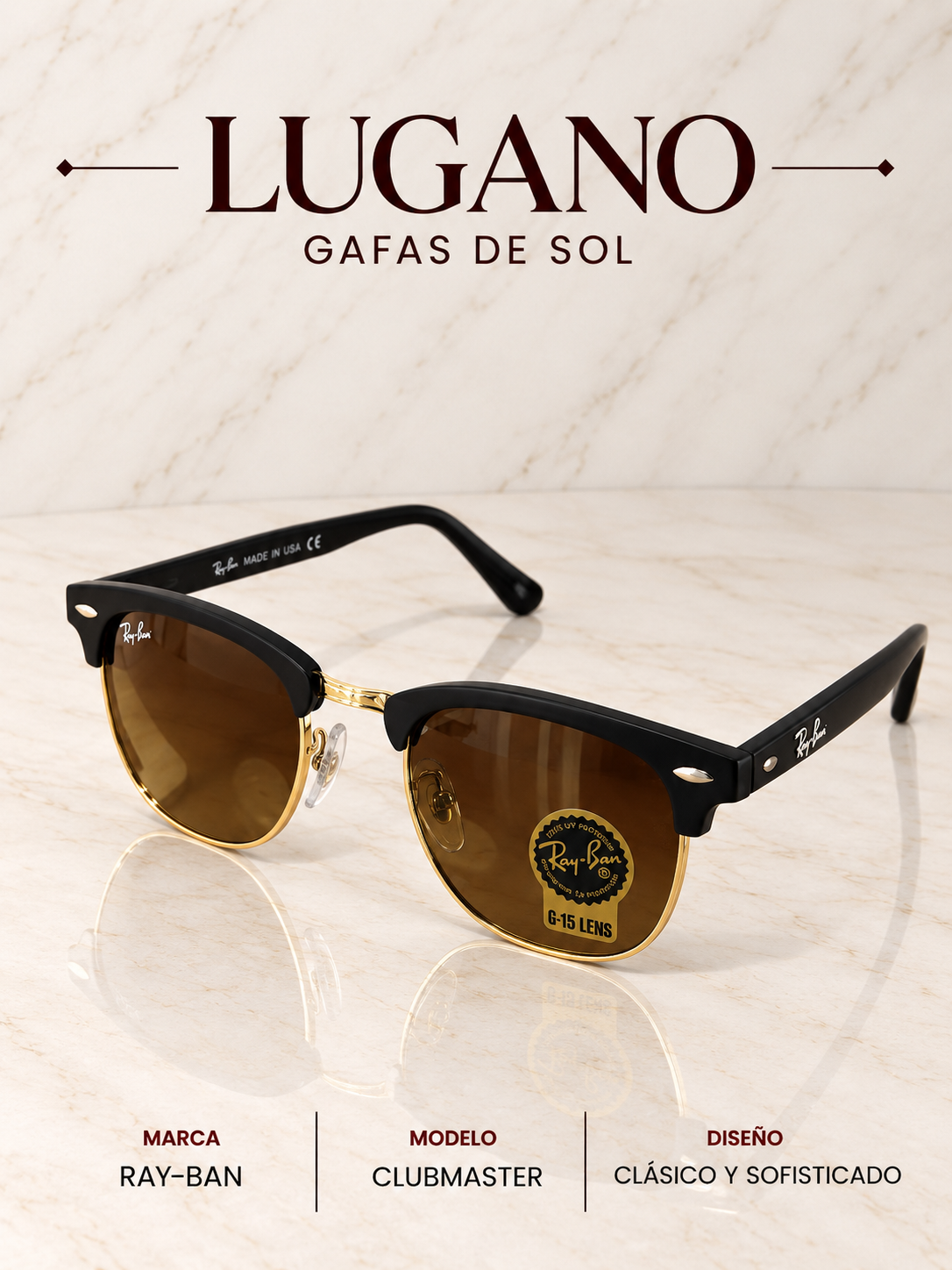 Ray-Ban Clubmaster - Variante 1T10E