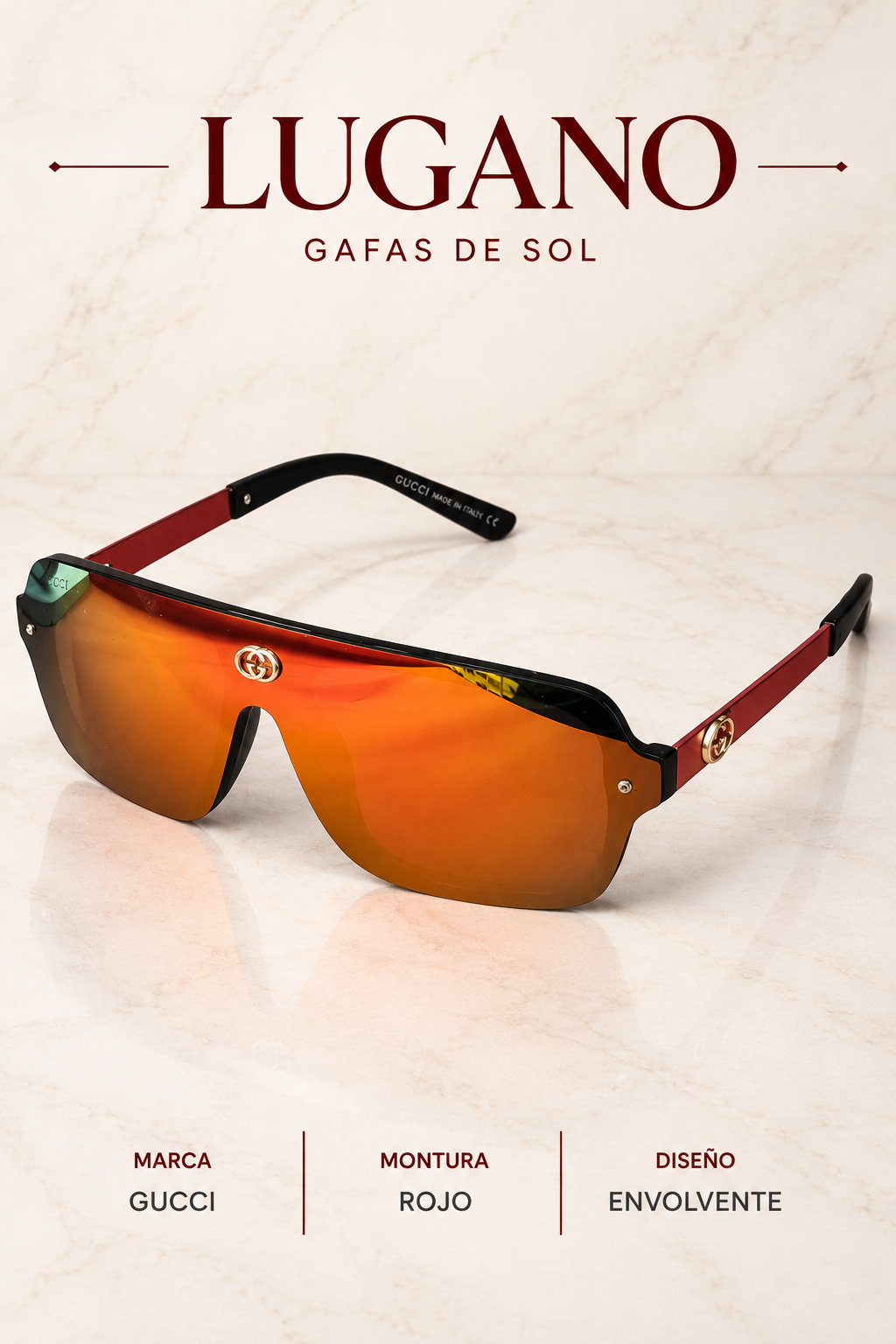 GUCCI Gafas de sol envolventes - Variante VRXDR