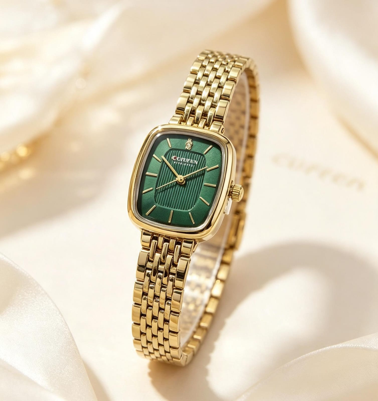 Reloj  CURREN para dama con brazalete metálico - Variante TG2D1