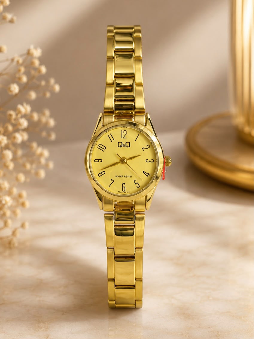 Reloj Análogo Elegante con Pulso Bimetálico - Variante PCKRQ