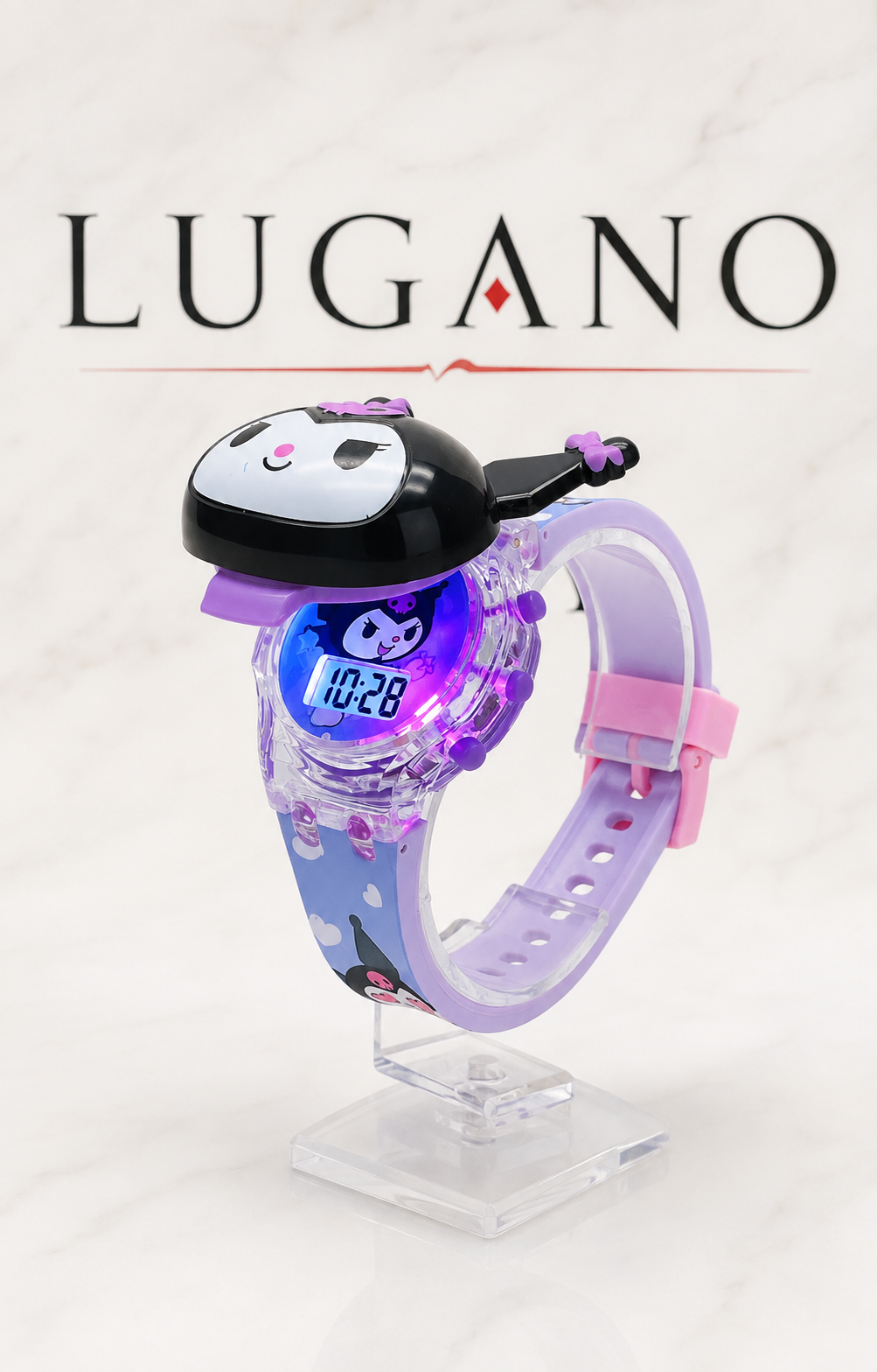 Reloj digital infantil con cubierta de personaje - Variante SXNS7