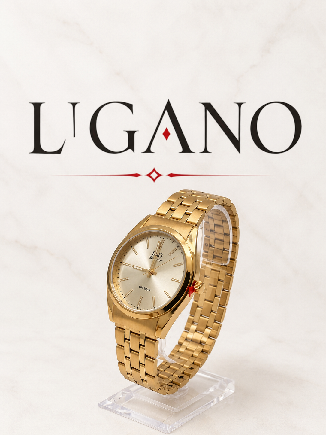 Reloj clásico con pulsera metálica - Variante 1A1R4